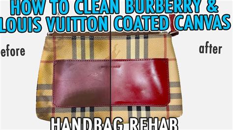 how to clean burberry nylon bag|burberry canvas cleaning pads.